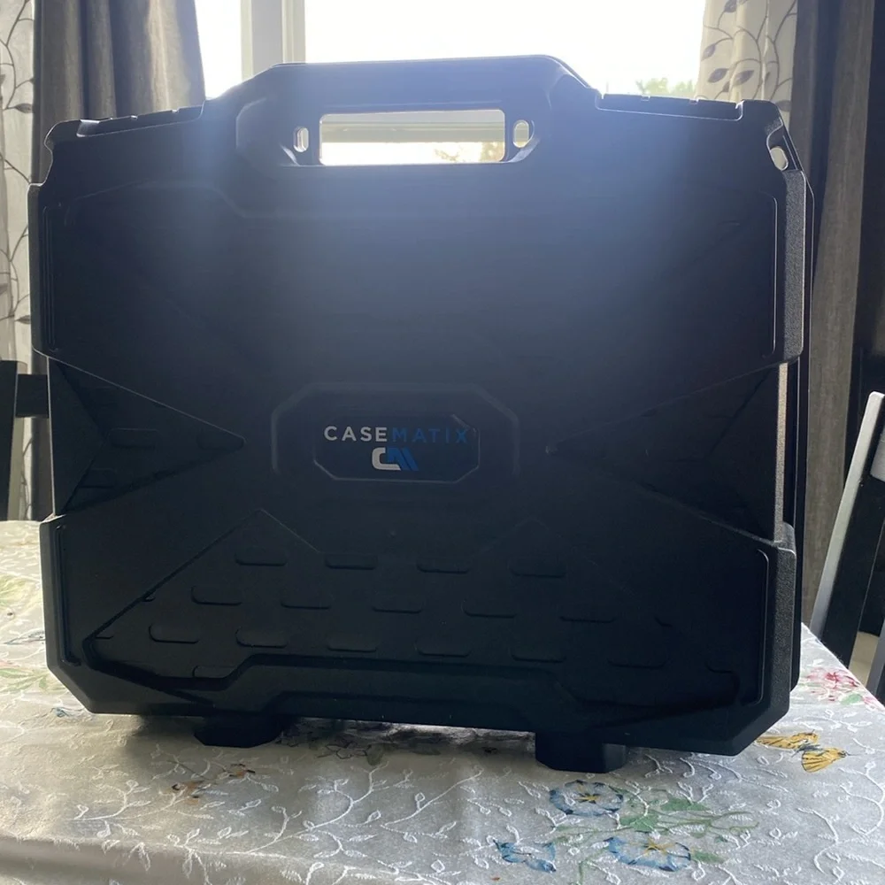 Meta Quest 2 Virtual Reality Headset 64GB, Casematix Hard Travel Case,Link Cable